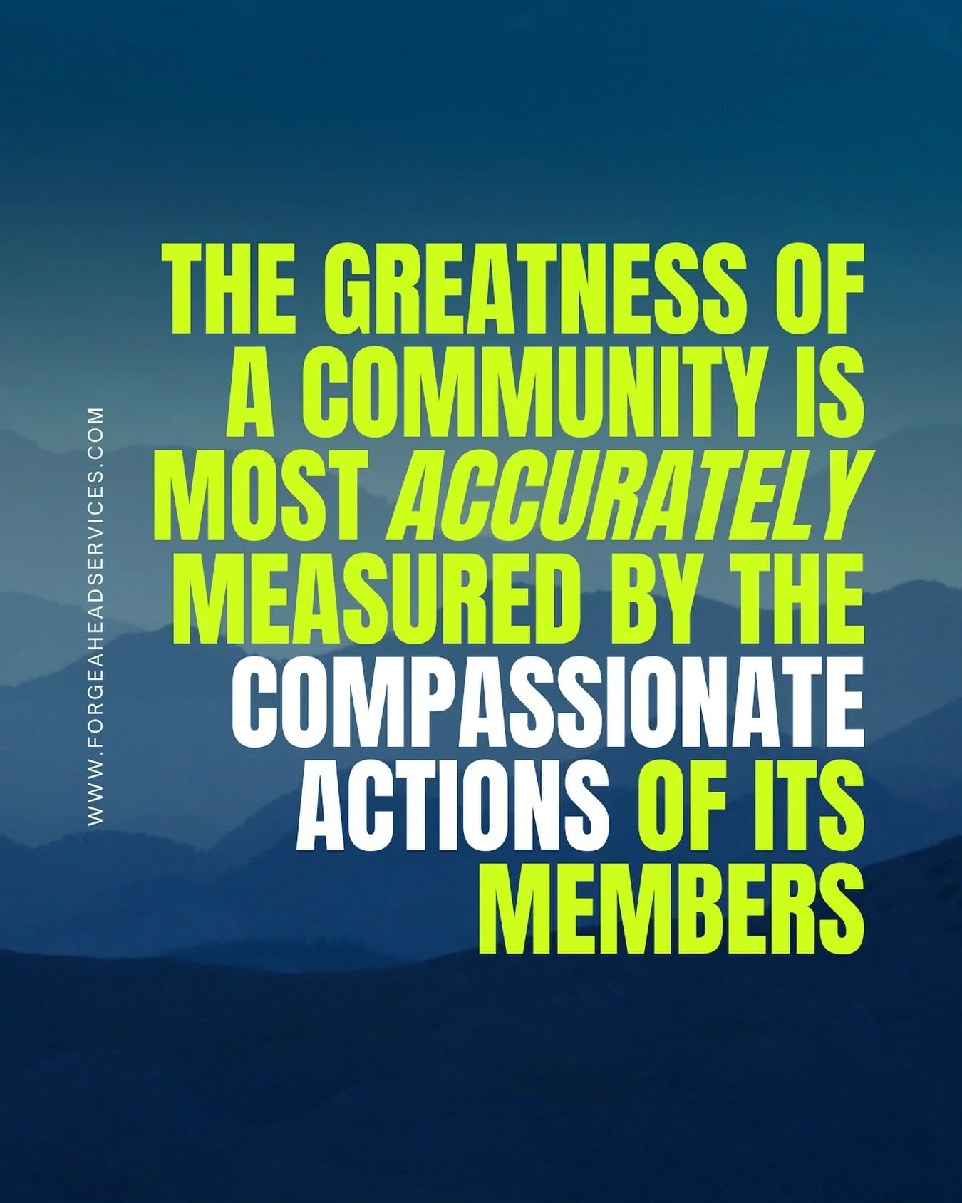 Strong communities build strong businesses. 

#inspo #quote #quotes #community #business #growth