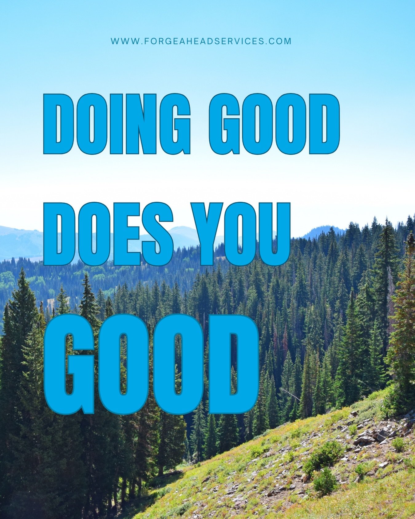 Forge Friday - Do some GOOD today! 

#fridayfeels #motivation #dogood