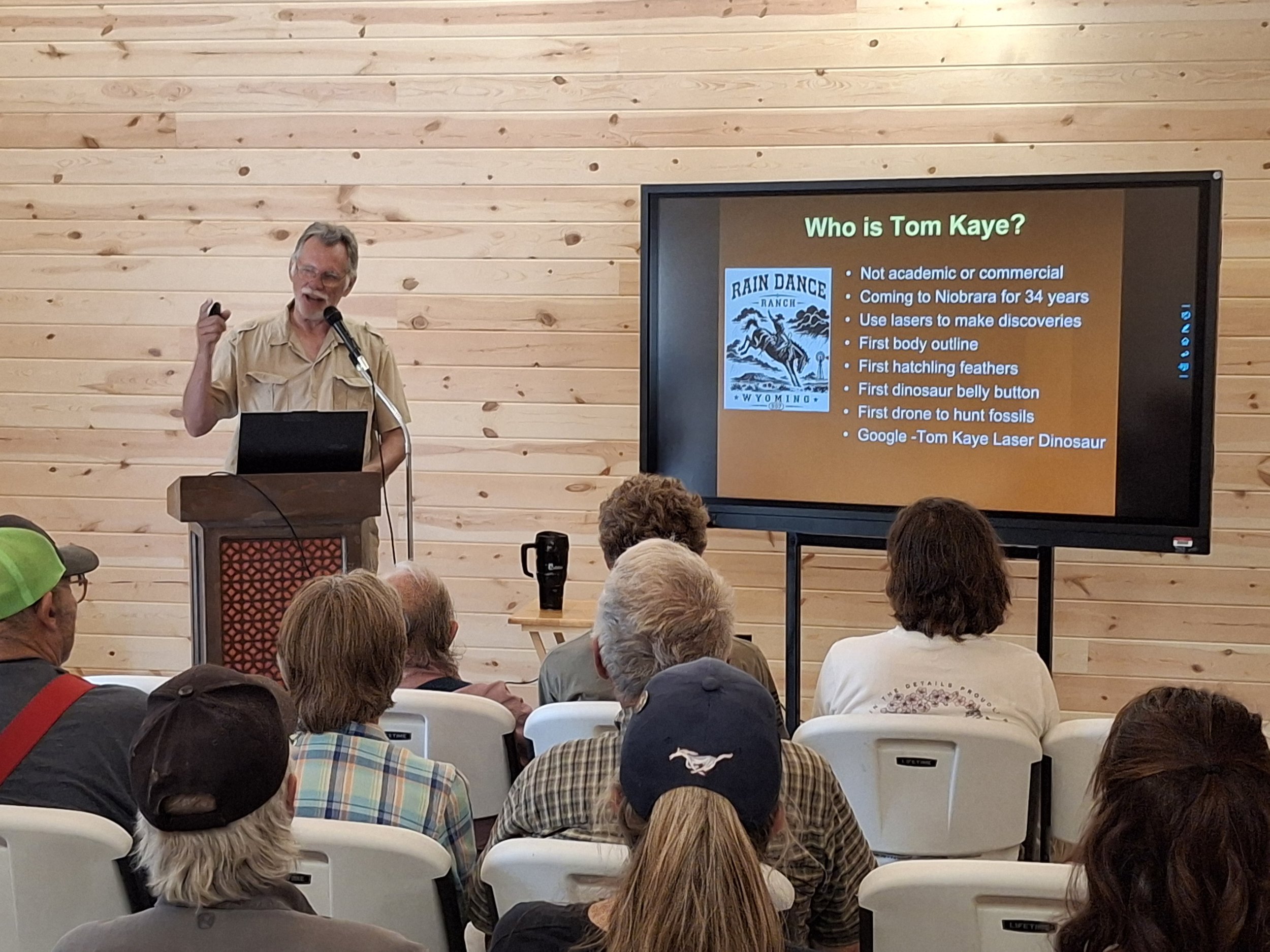 Tom Kaye shared History of Paleontology in Niobrara County