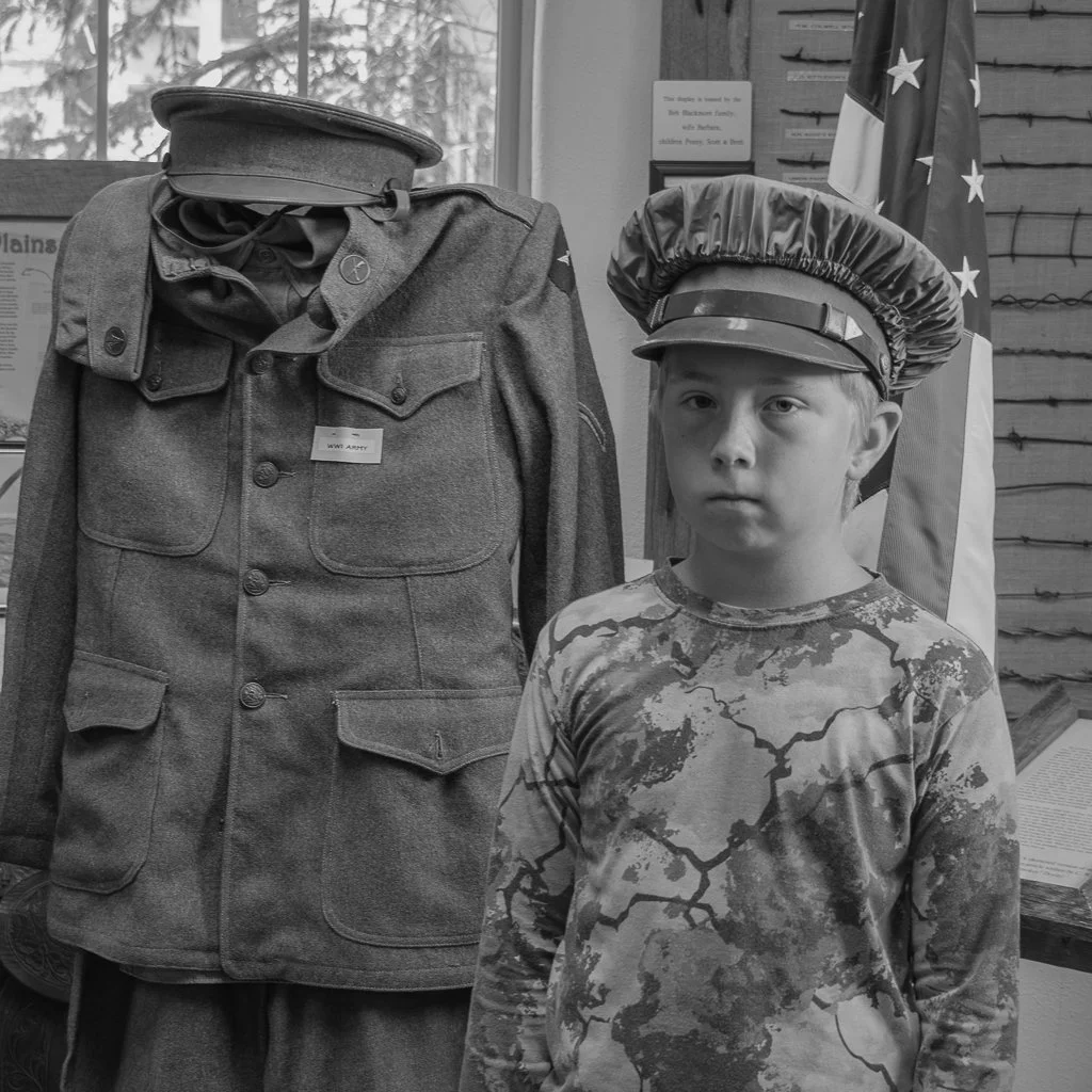 Levi Anderson as General Patton