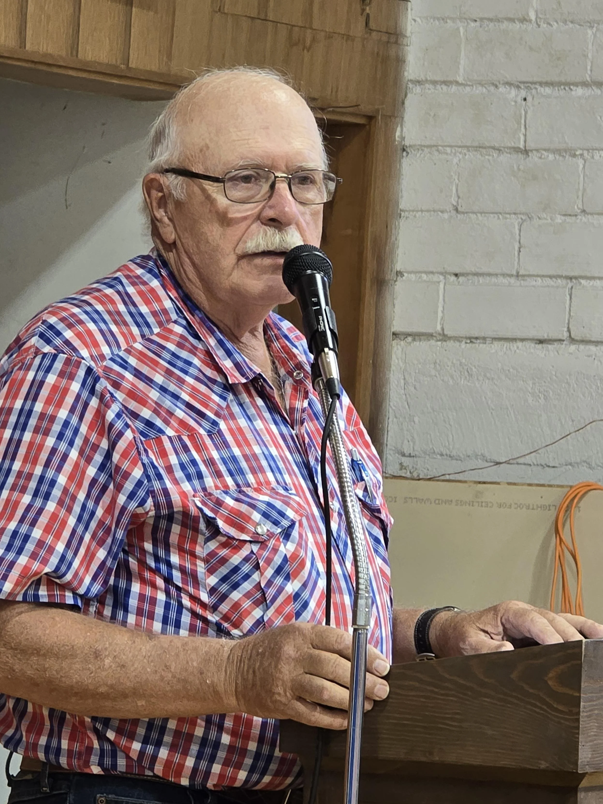 Richard Ladwig shares history of Manville, Wyoming on July 4, 2026.