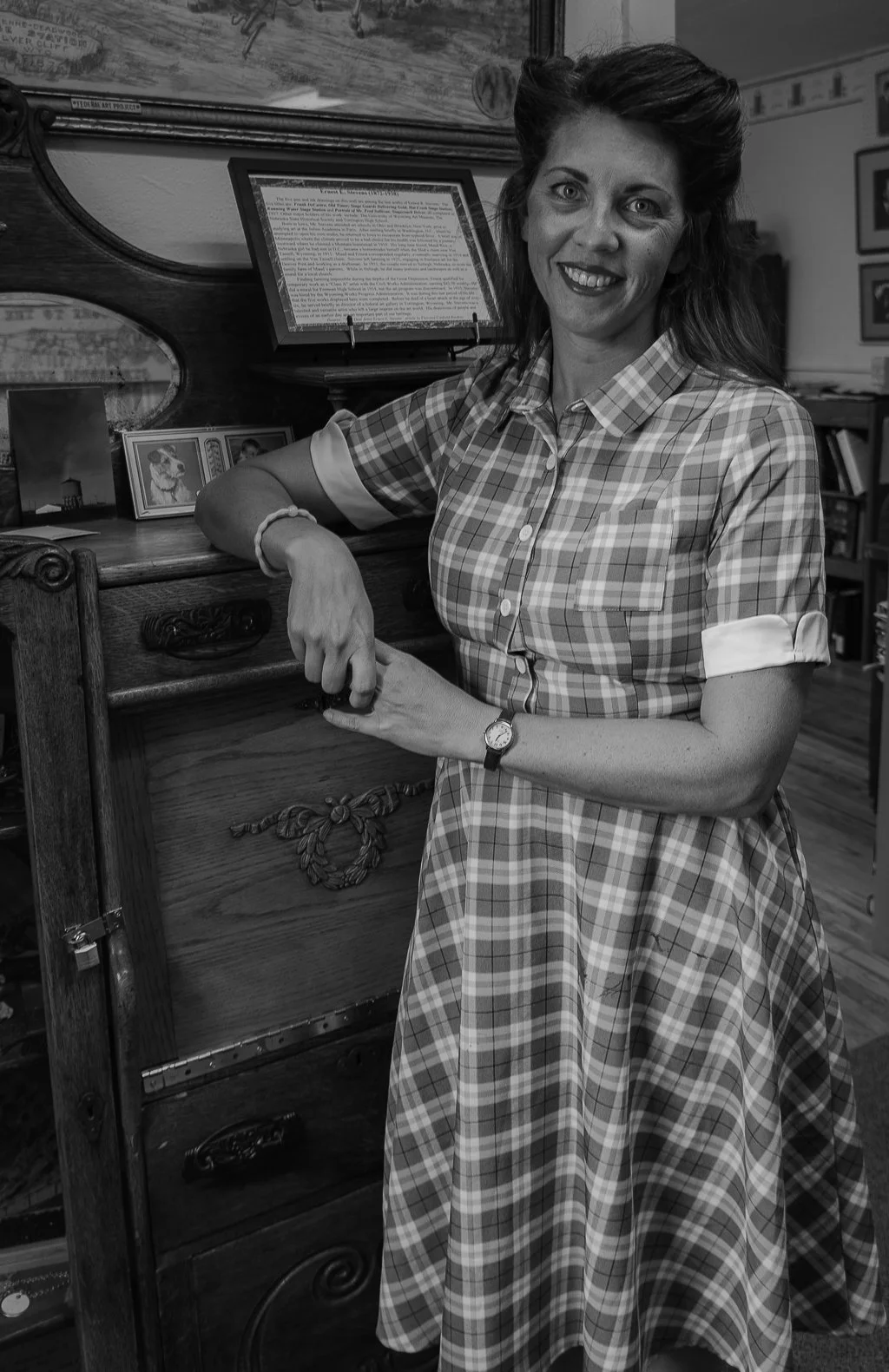 Heather Goddard as Florence "Flossie" Goddard Updike