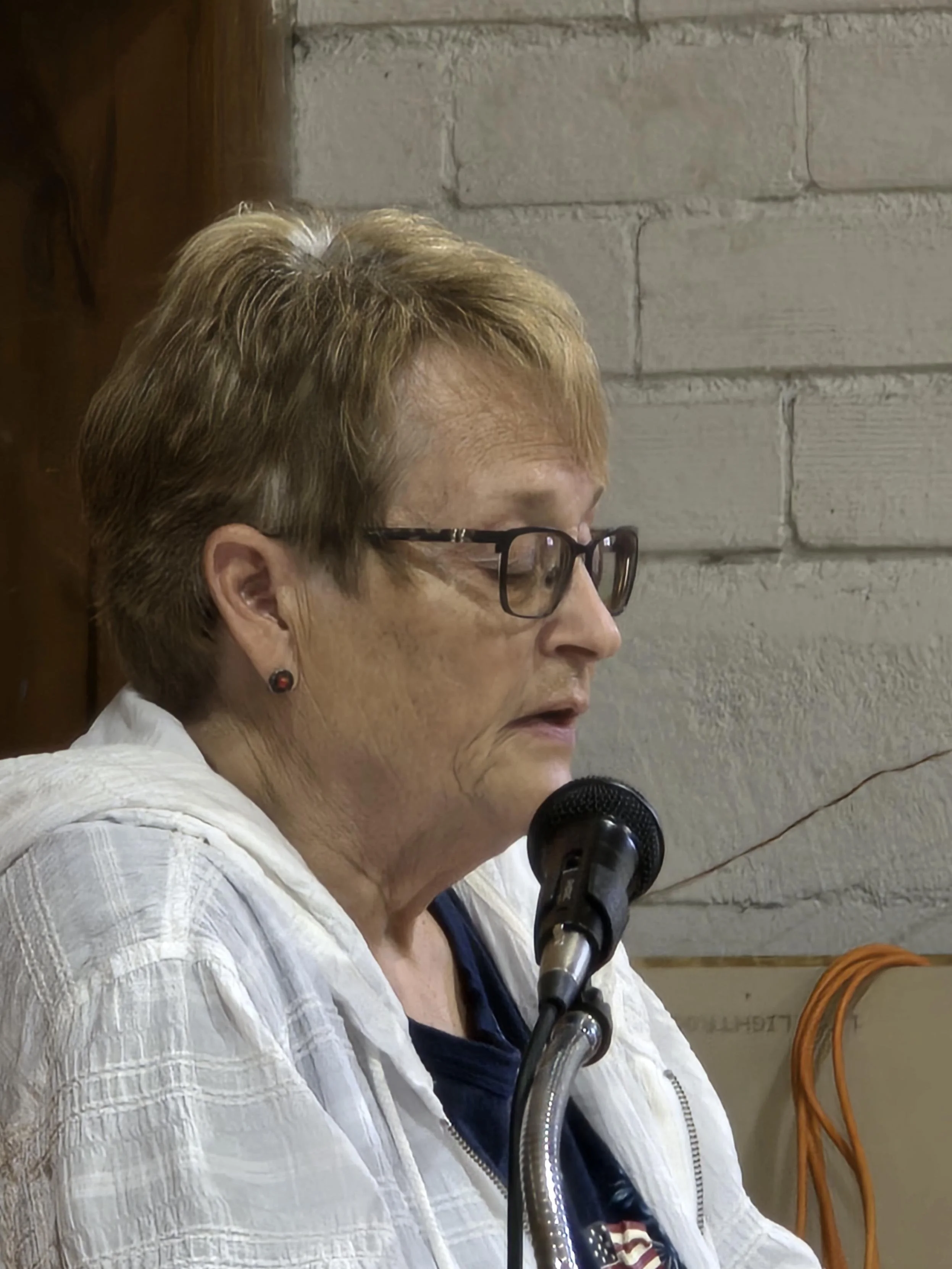 Georgia Shoults presents Jireh, Wyoming history and Grant Family history on July 4, 2026.