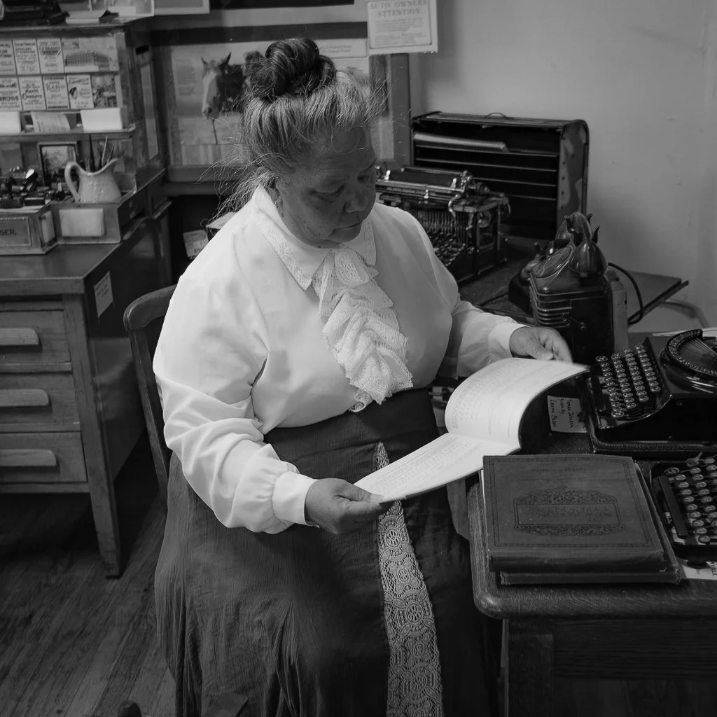 Norma Langston as Esther Hobart Morris