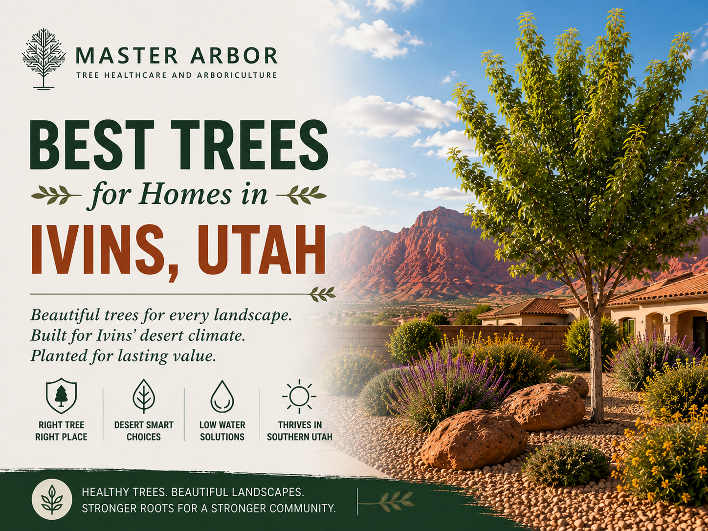 Best Trees for Homes in Ivins, Utah