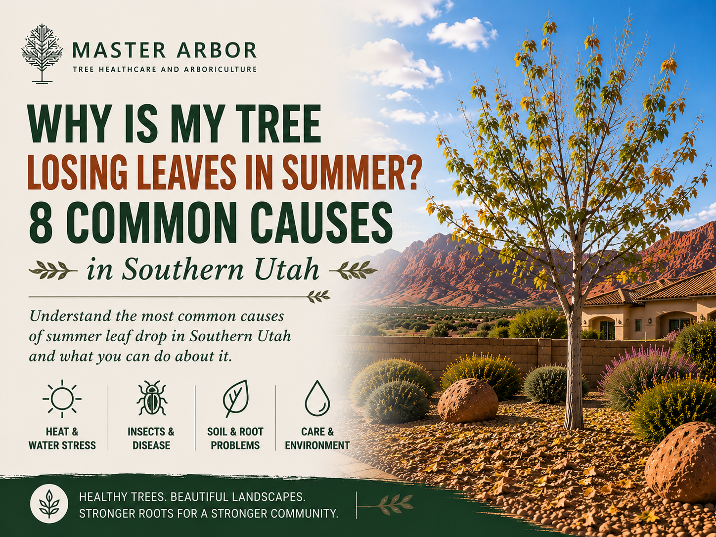 Why Is My Tree Losing Leaves in Summer? 8 Common Causes in Southern Utah