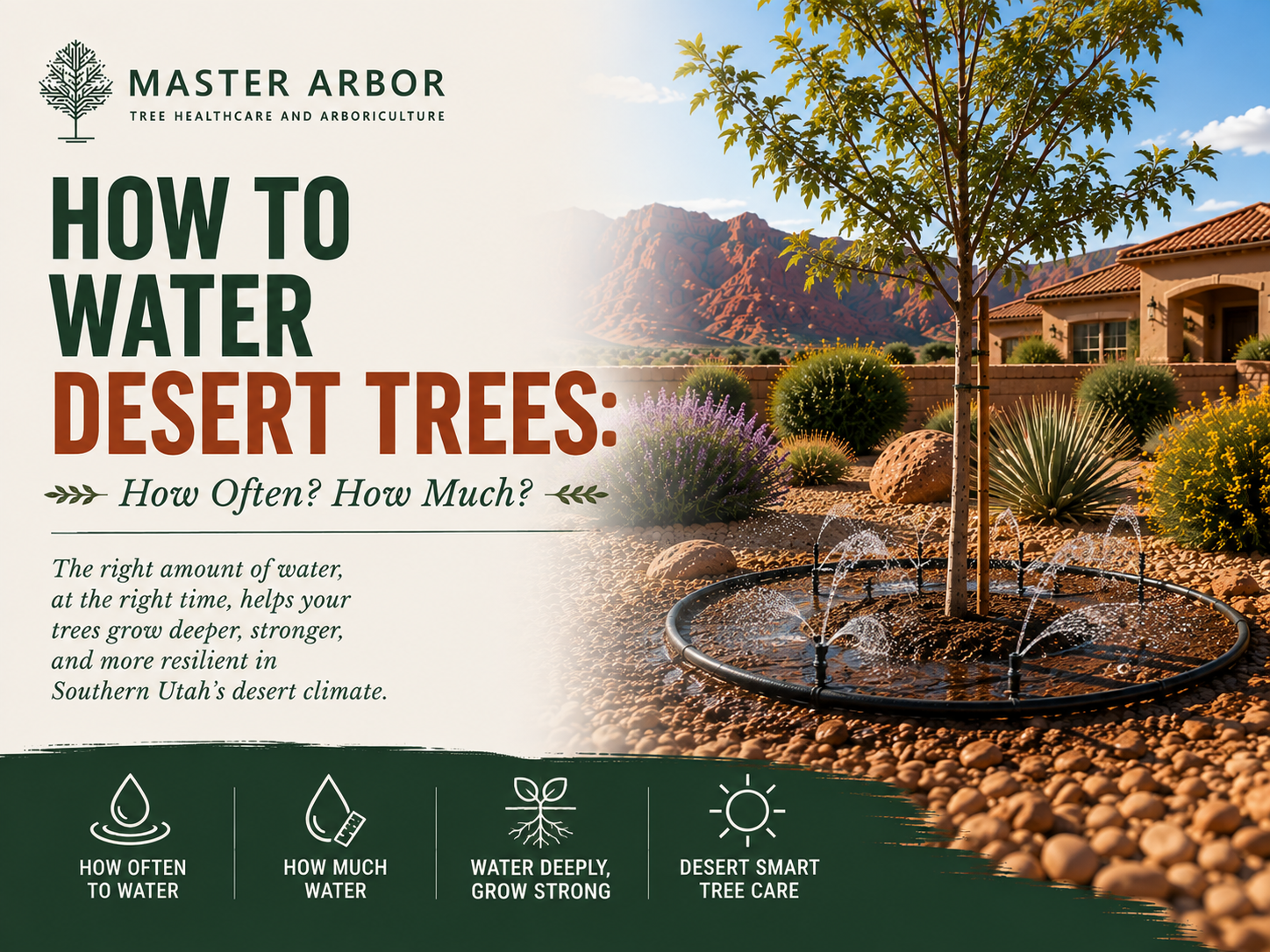 How to Water Desert Trees: How Often? How Much?