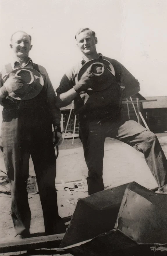 Russell "Pop" and Larry Lower