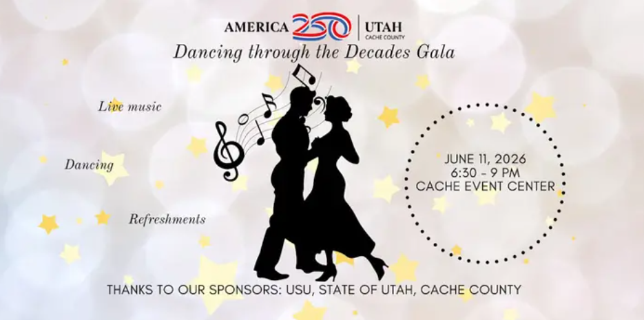 Dancing through the decades gala flyer