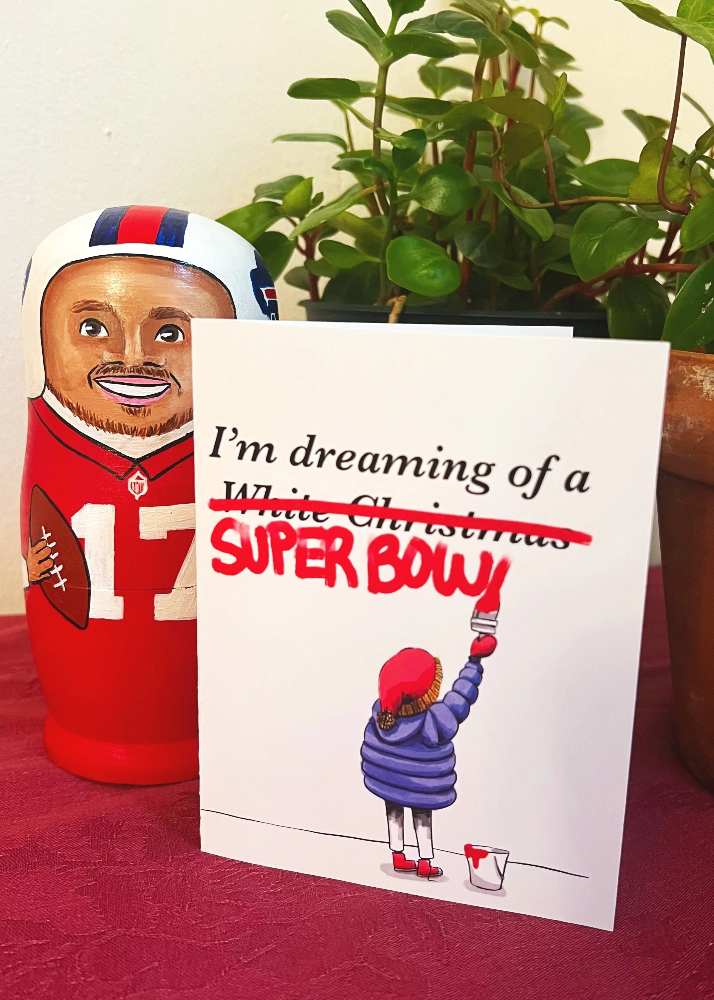 Buffalo Bills Christmas Card Download