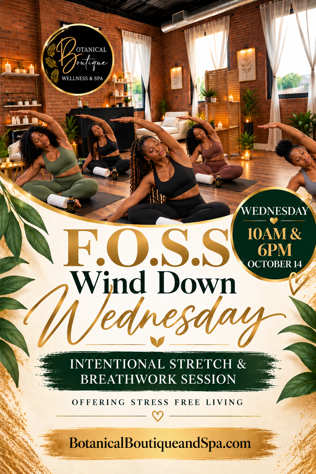 Wind Down Wednesday: An Intentional Stretch and Breathwork Session