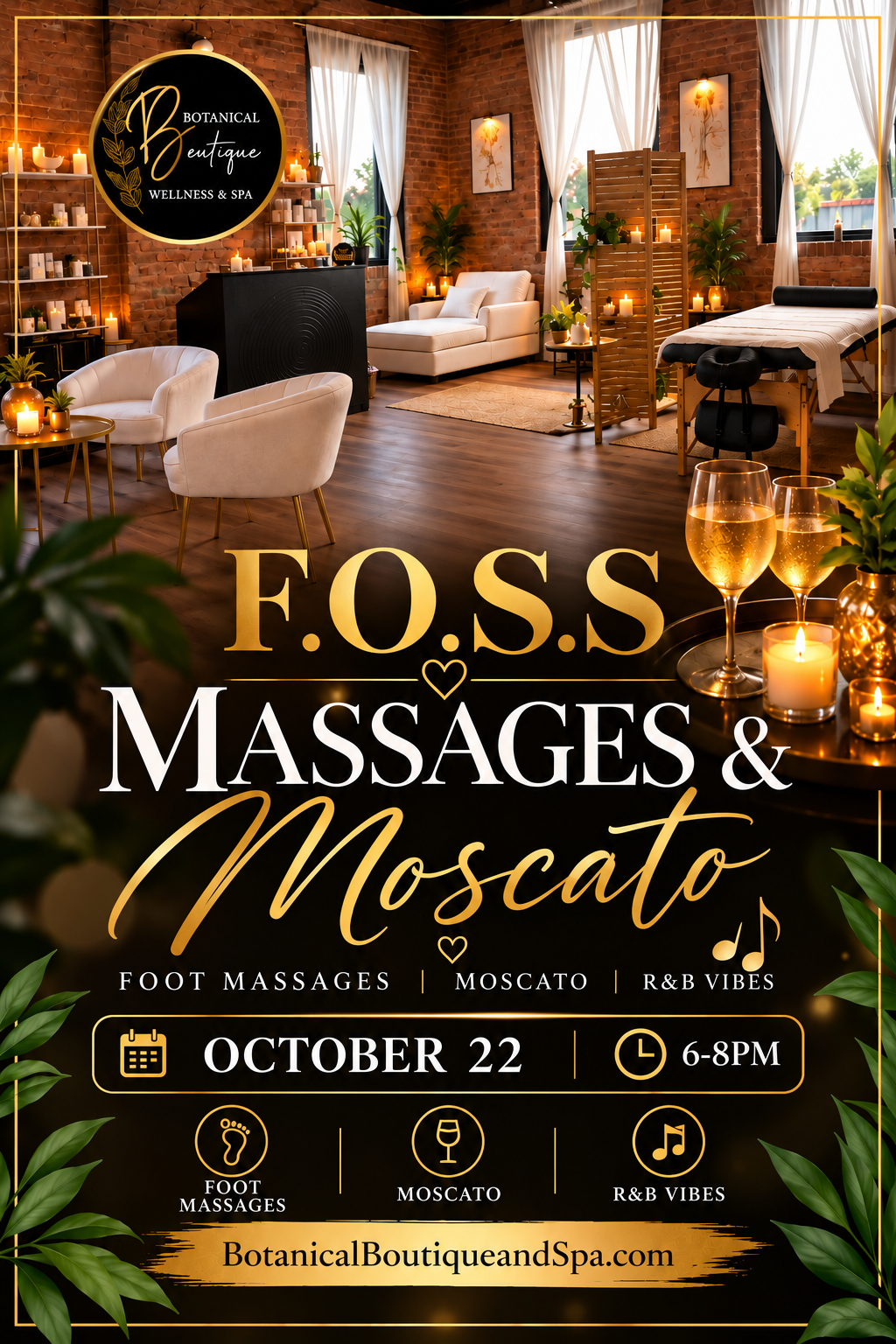 FOSS Massages & Moscato