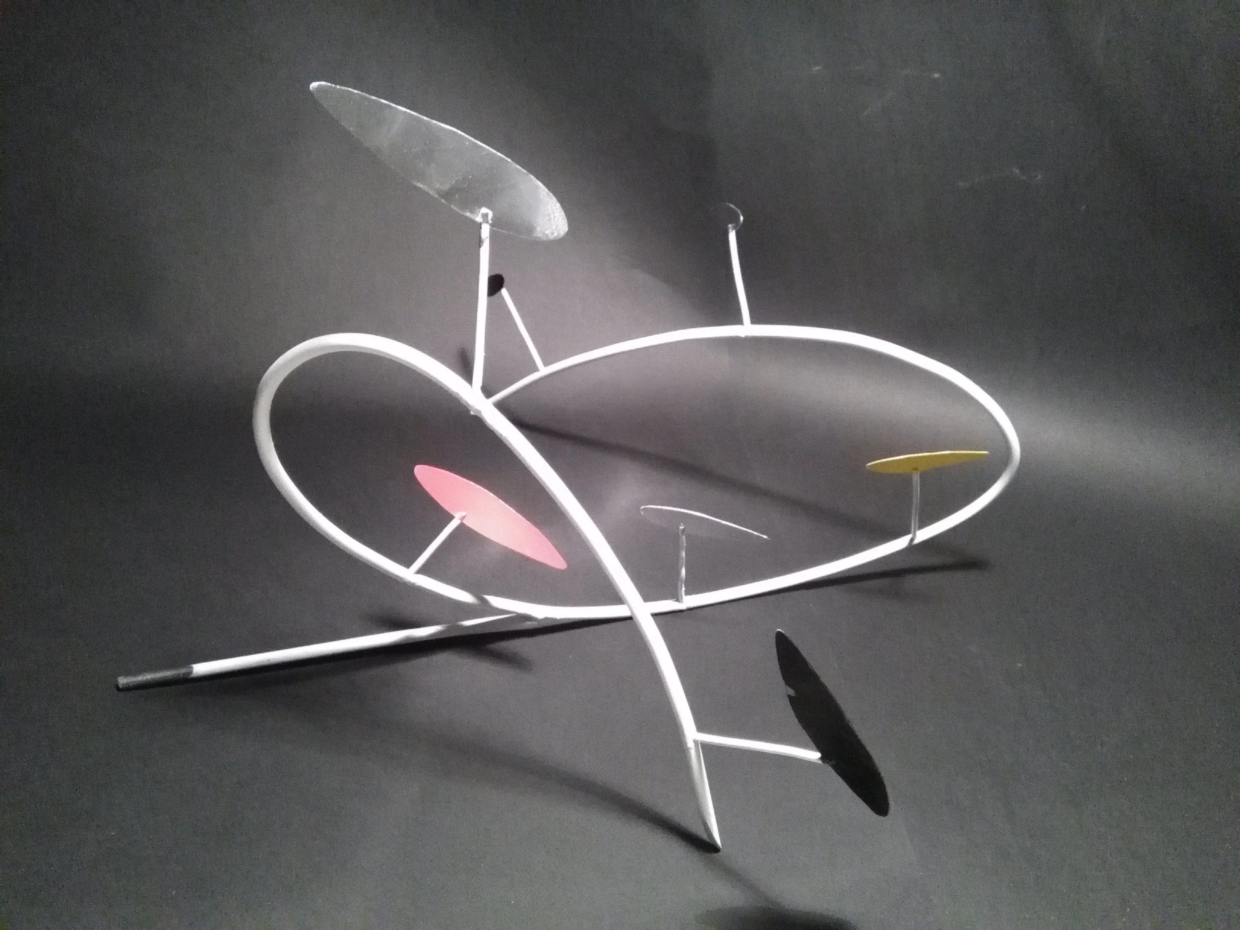 Waits, 2019, Metal structure 90 x 60 x 60 cm