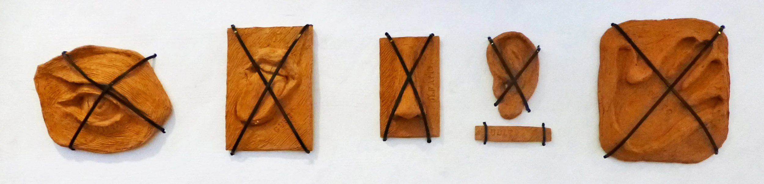 Five senses, terracotta