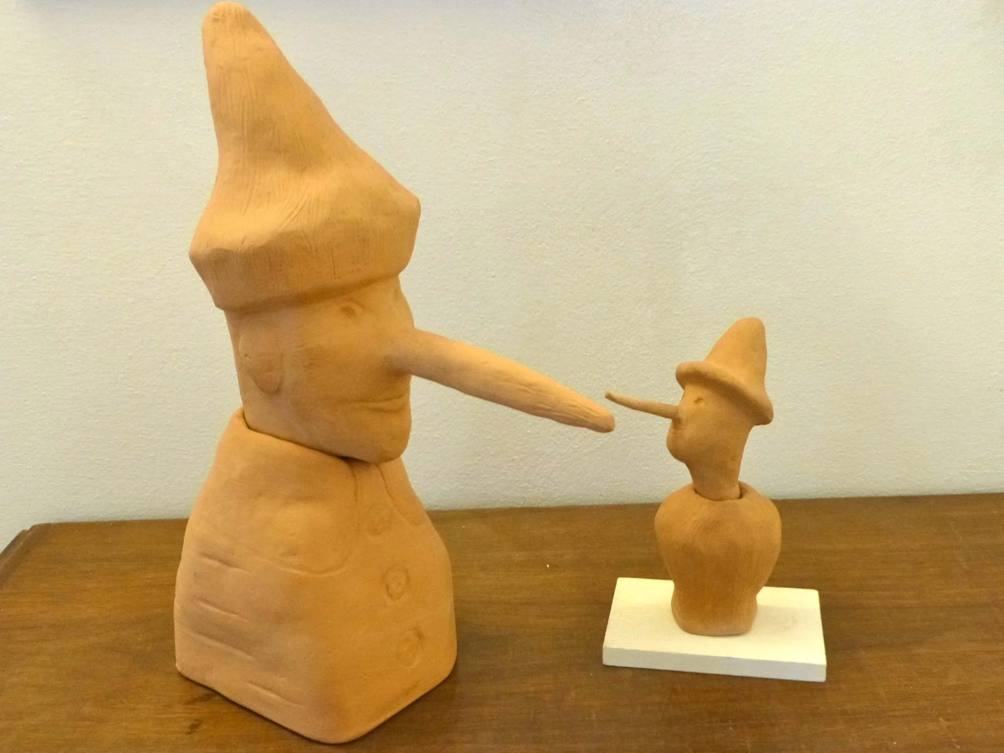 Pinocchio, terracotta