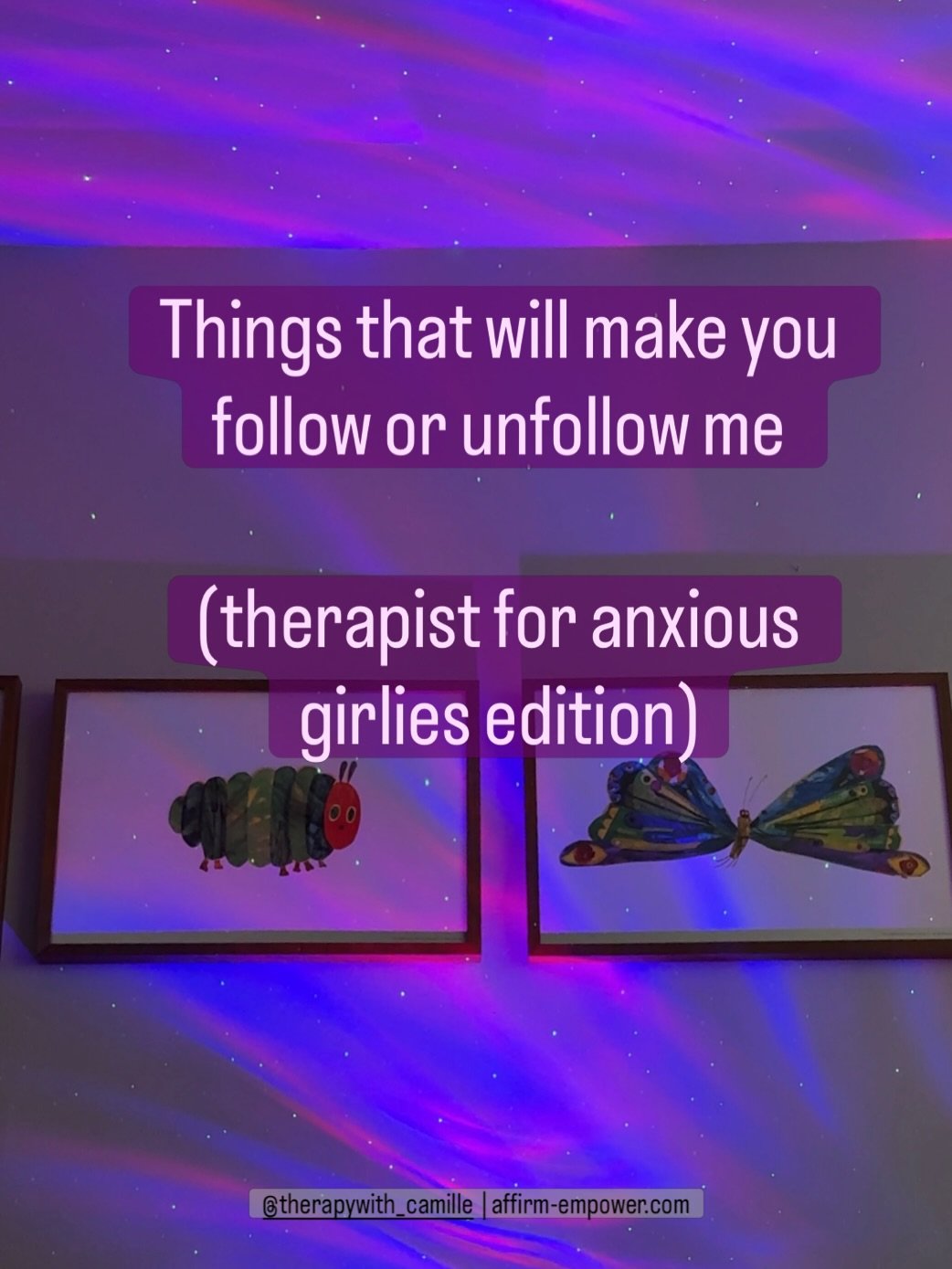 Sorry not sorry ! 🤪 

________________________________________________

Disclaimer: This page is intended for educational and entertainment purposes only. It is not a replacement for therapy or other formal mental health treatment. 

Interested in w