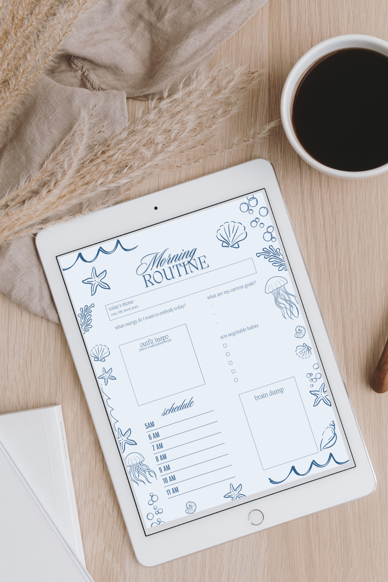 COASTAL MORNING ROUTINE — DIGITAL EDITION