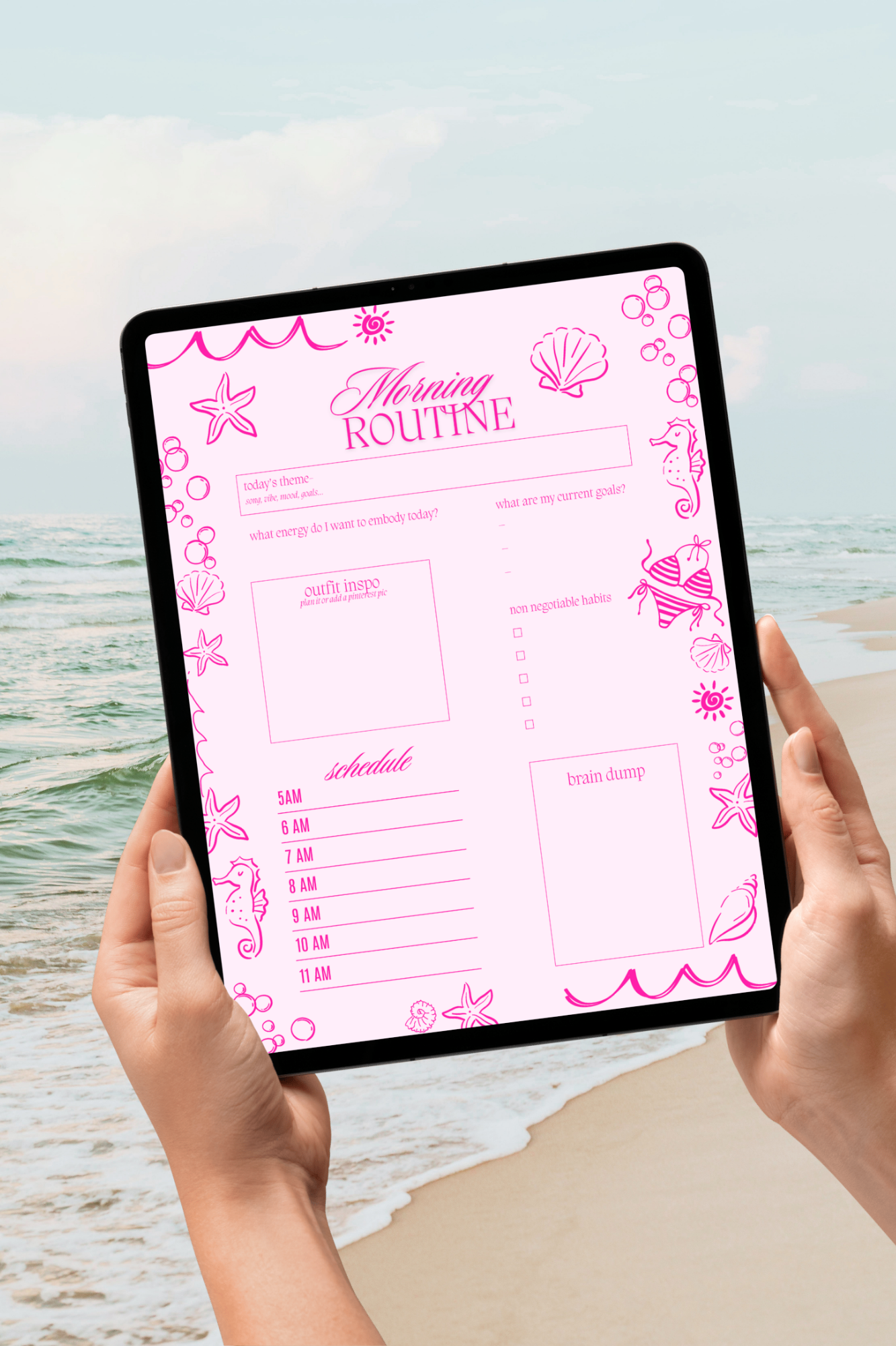 HOT GIRL SUMMER MORNING ROUTINE — DIGITAL EDITION