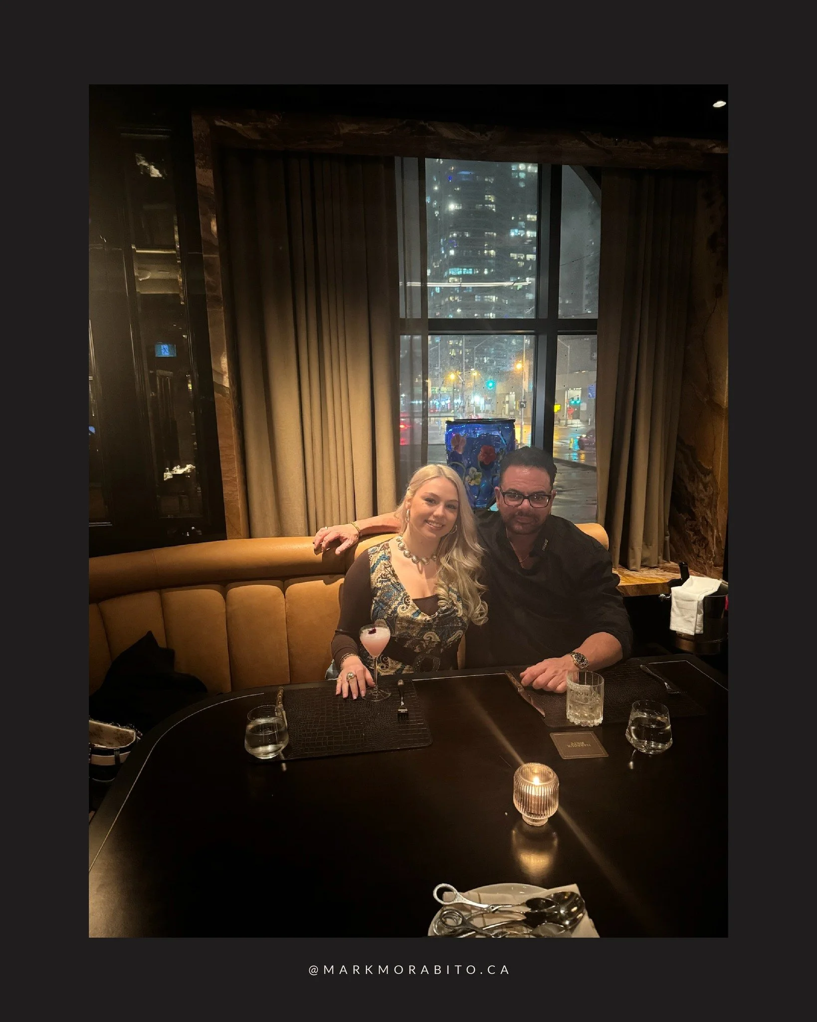 What a lucky guy.
I&rsquo;m getting solid work done on this latest business trip to Toronto &mdash; and the immediate dividend for hauling myself across the country - time with Ronnie.

She&rsquo;s grinding away at TMU, building her own path, and eve