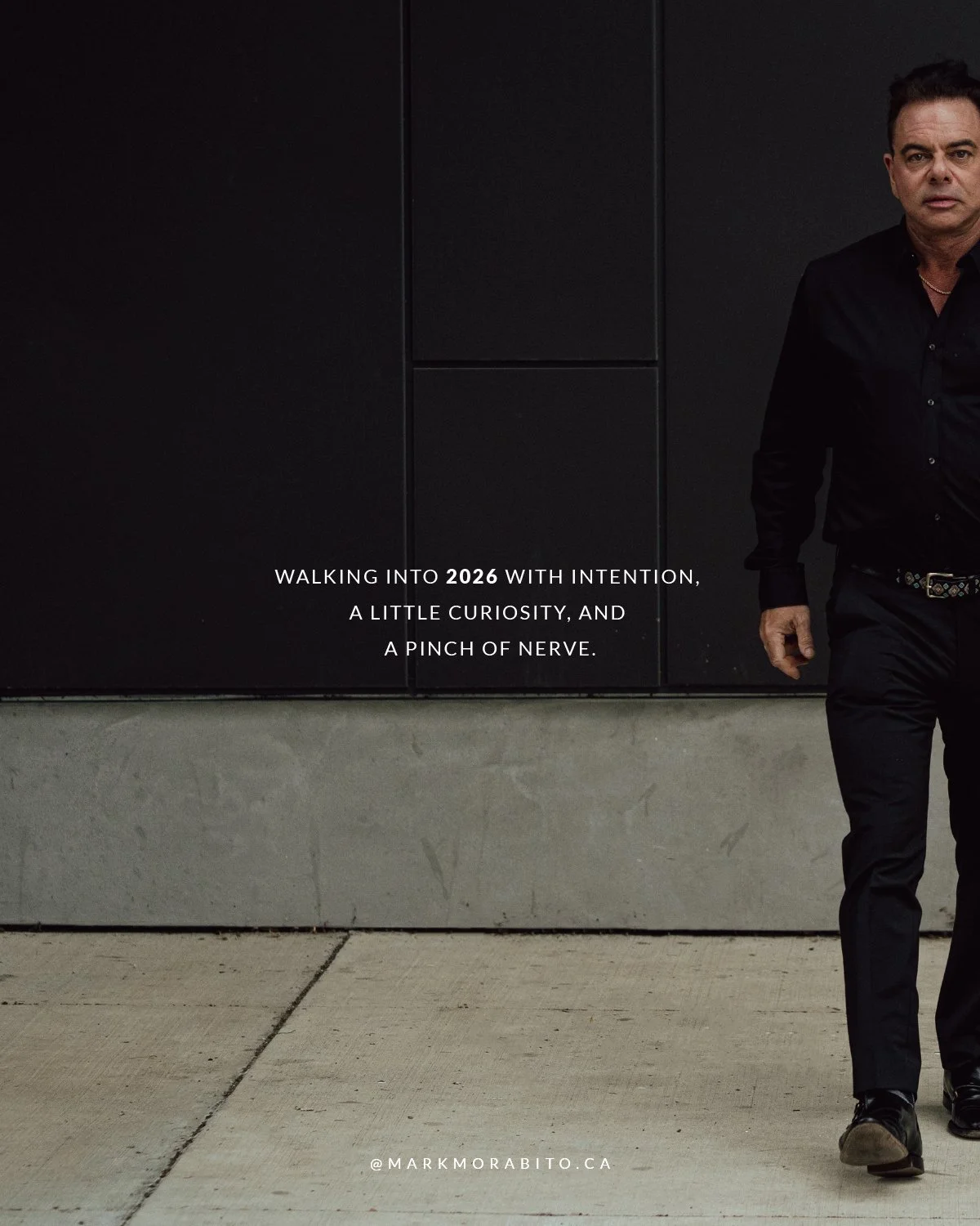 Step by step.

I&rsquo;m not chasing the year &mdash; I&rsquo;m choosing it.
With intention, clear priorities, a curious mind, and zero rush.

Walking into 2026 the same way you build anything worth keeping:
one deliberate step at a time.

#stepbyste