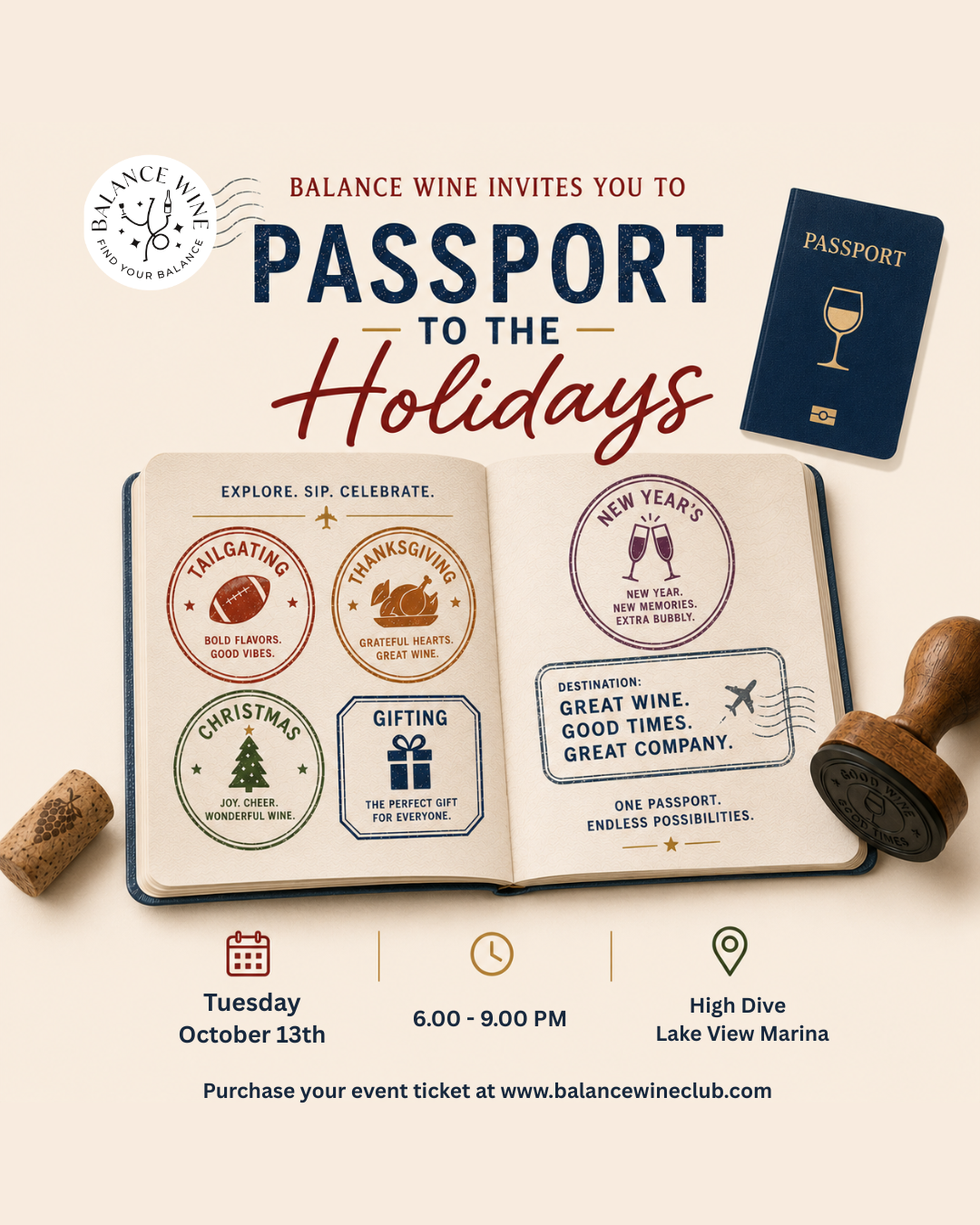 Passport to the Holidays Event Tickets