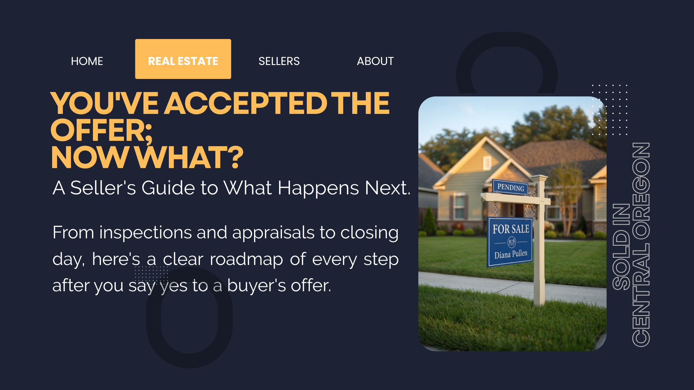 You've Accepted the Offer. Now What?