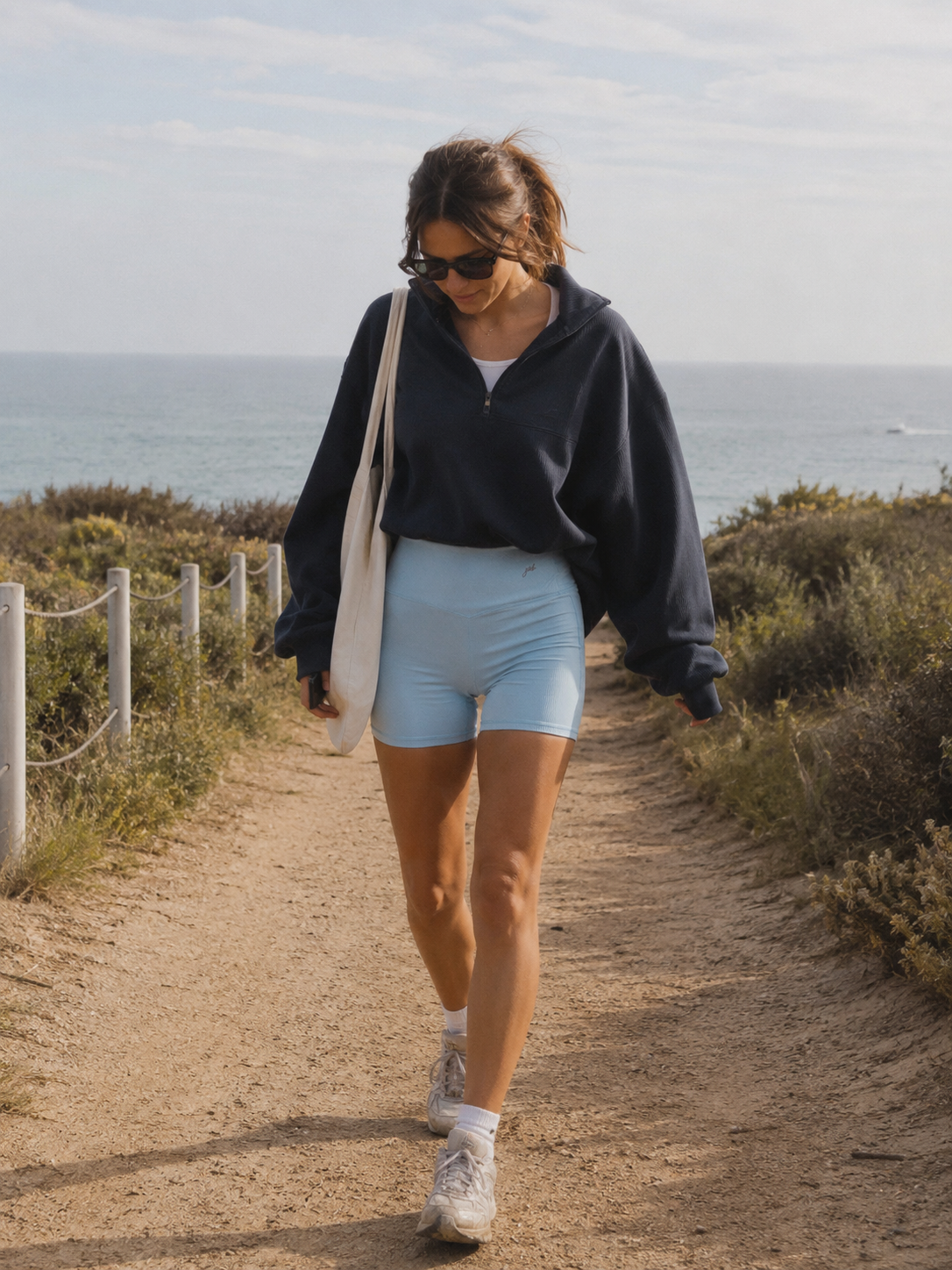 Light Blue Sculpt Shorts