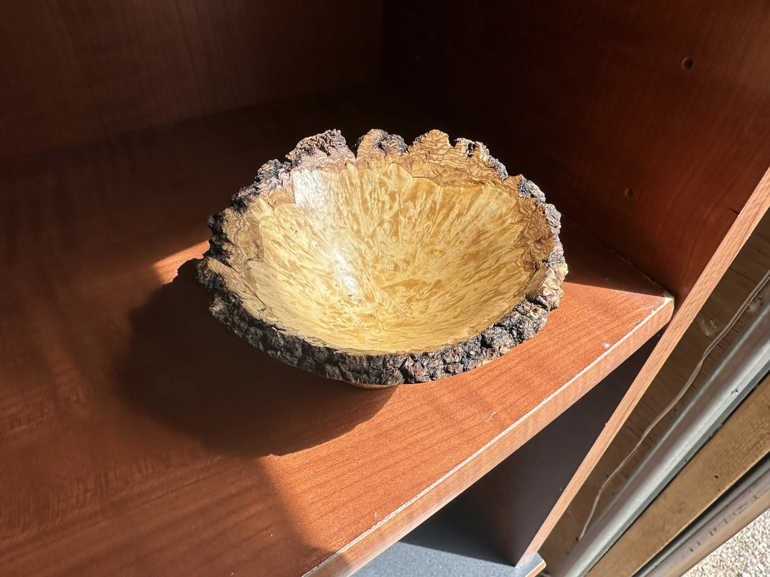 Live Edge Maple Burl