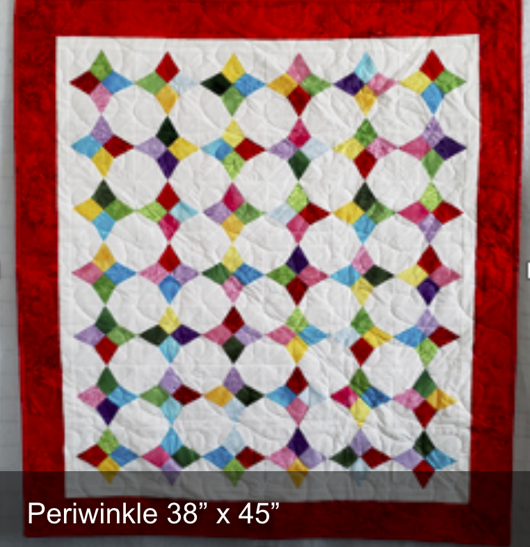 Periwinkle 38" x 45"