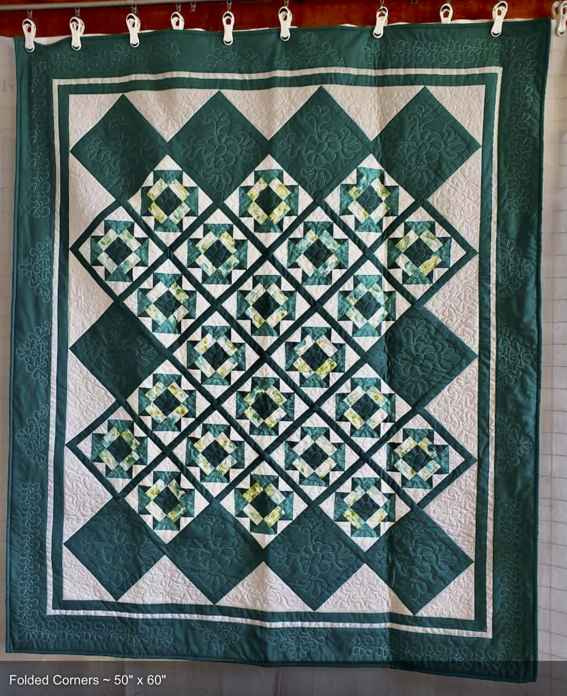 Folded Corners 50" x 60"