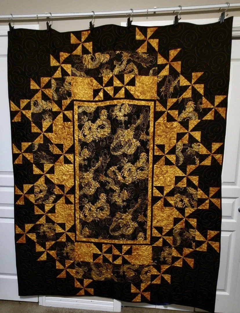 Dragons 60" x 77"