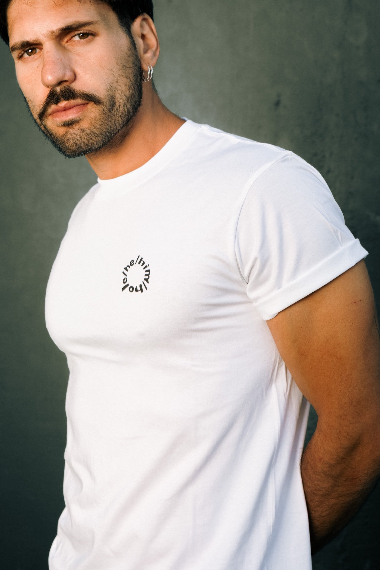'He/him/hole' T-shirt