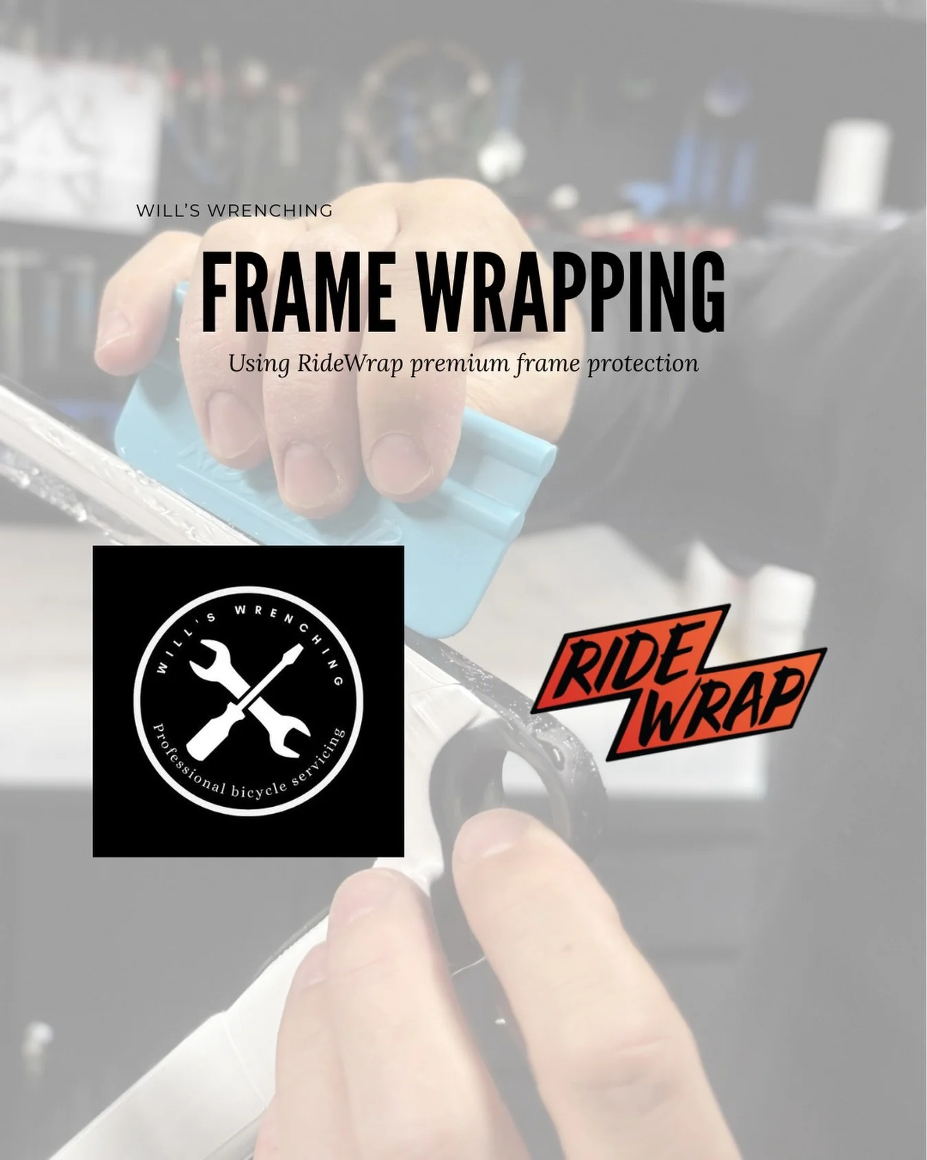 If you didn&rsquo;t know, now you know!

Will&rsquo;s Wrenching does frame wrapping using @ridewrap 

Hit the link in bio for more info or book in today!