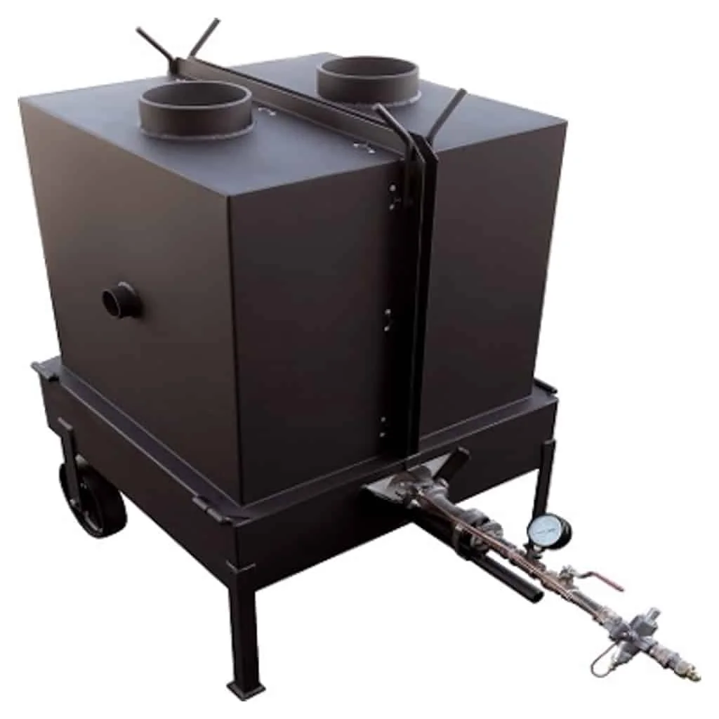 Petter Pugger Clamshell Raku Kiln