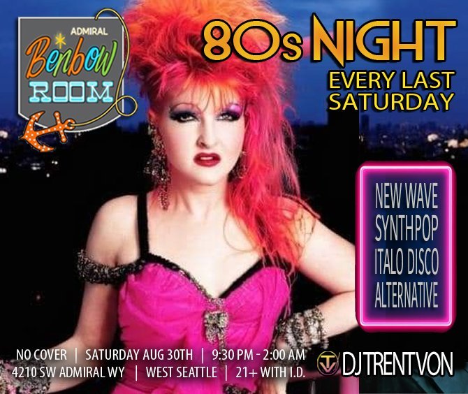 80's night FEAT. DJ TRENT VON