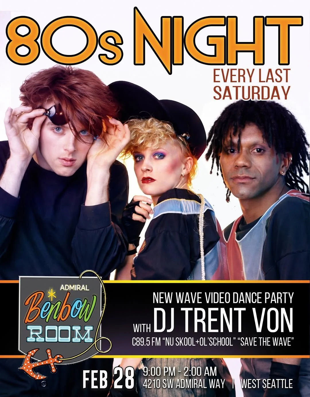 80's night FEAT. DJ TRENT VON