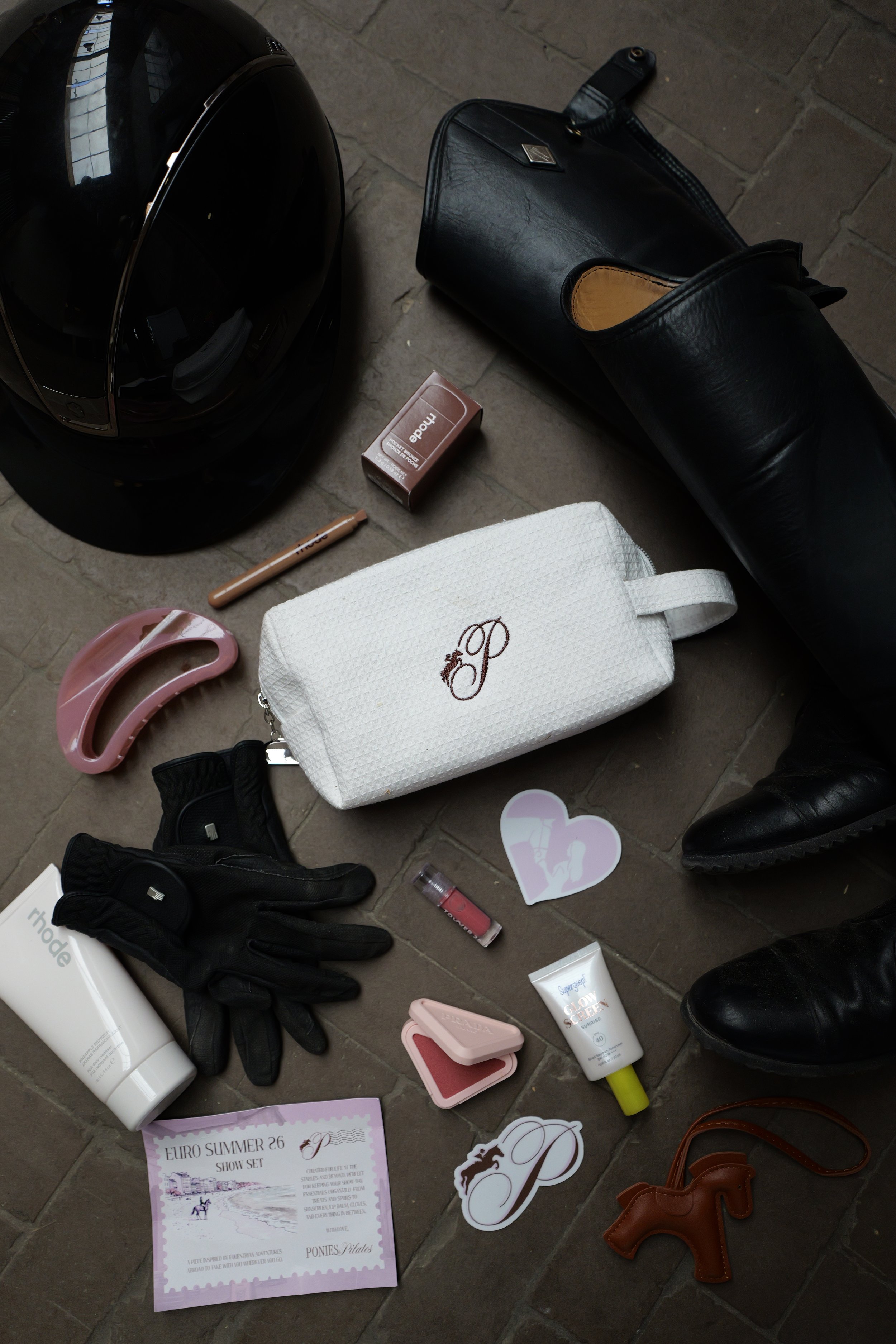 P&P Carry All Pouch in White