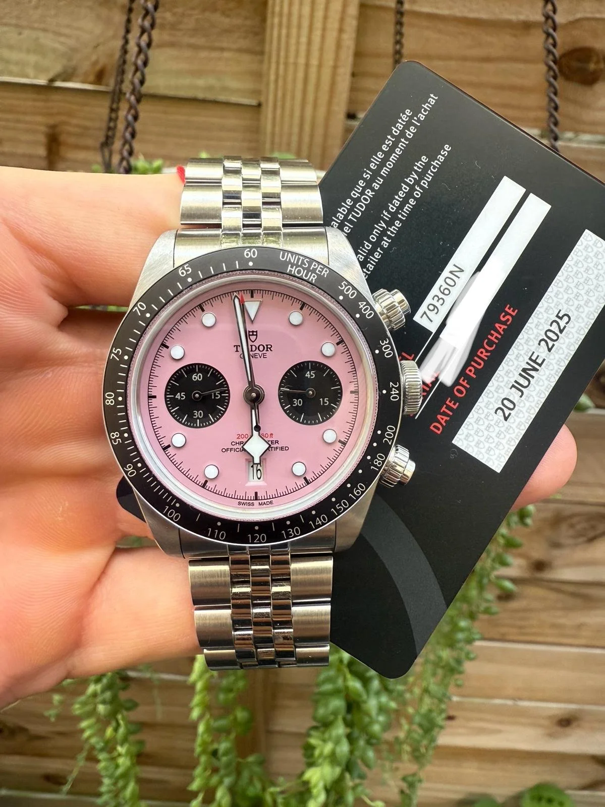 Tudor Black Bay Chronograph (Pink)