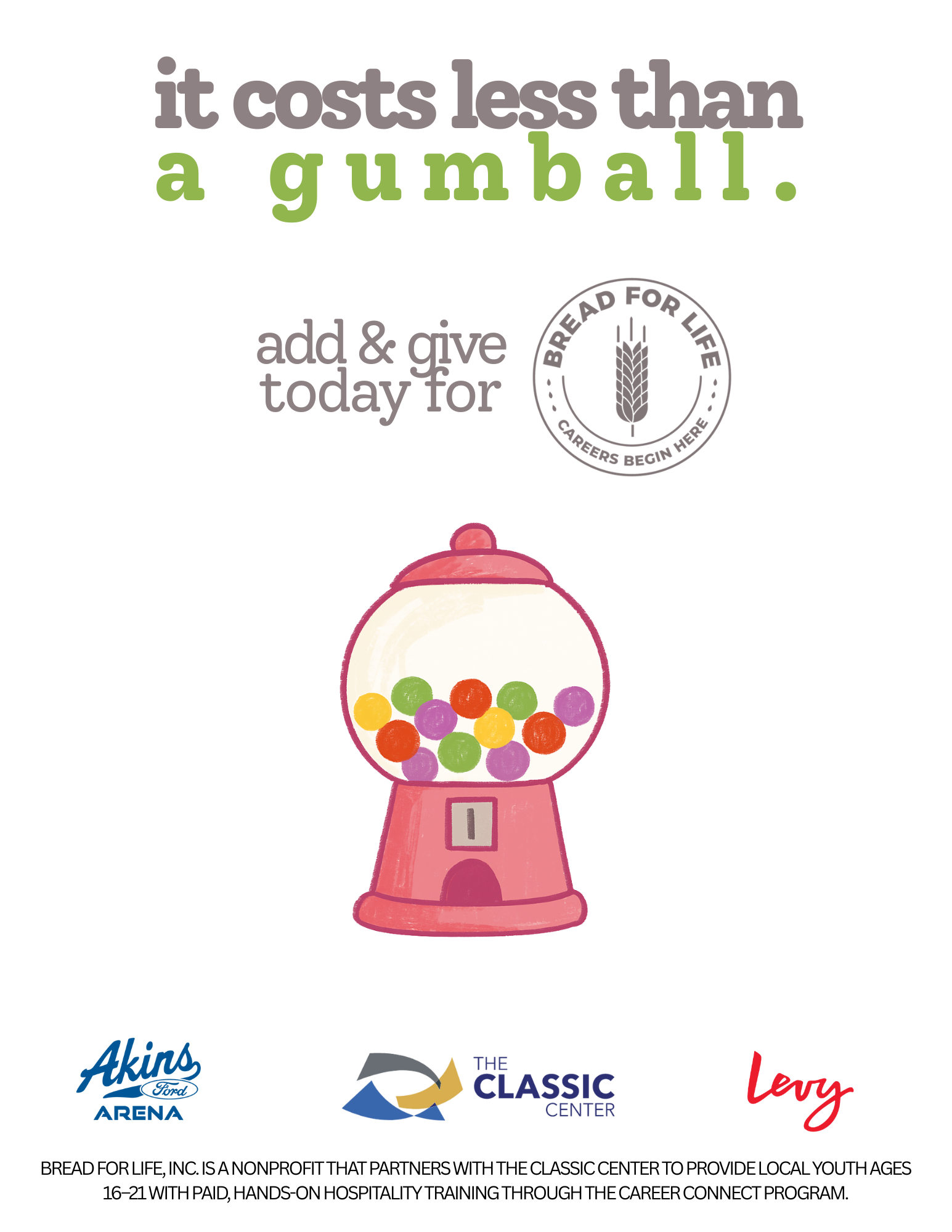 Bread for Life "Add & Give" Alternate Flyer