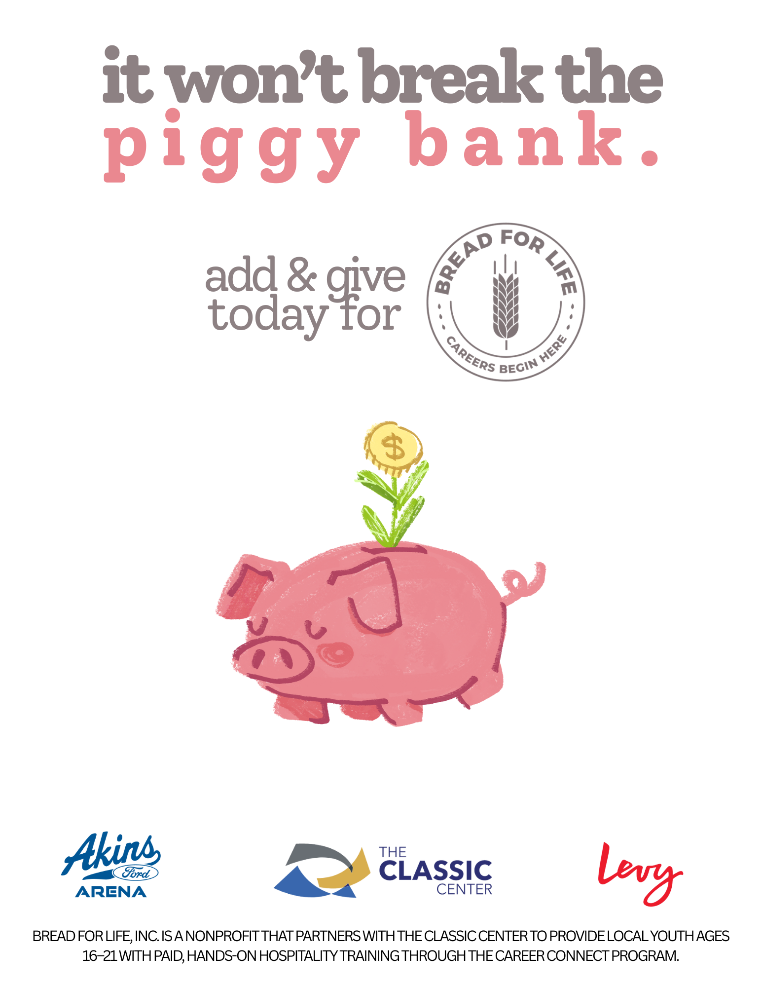 Bread for Life "Add & Give" Alternate Flyer