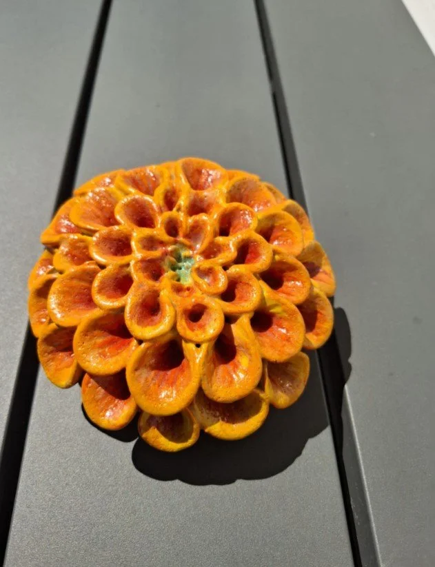 Orange Dahlia bench.jpg