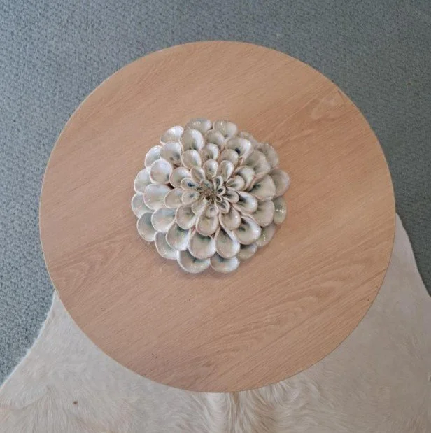 Elegant White Dahlia