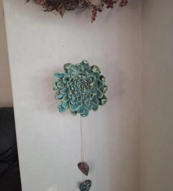 Large turquoise & green spikey dahlia wall.jpg