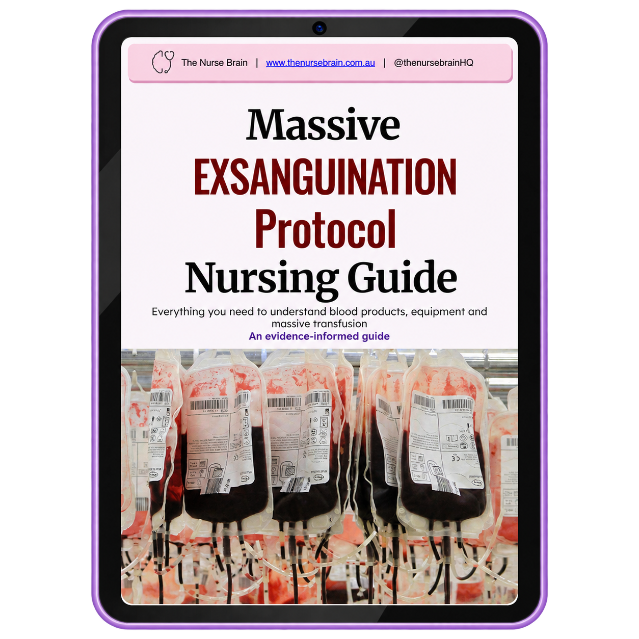 Massive Exsanguination Pack Guide