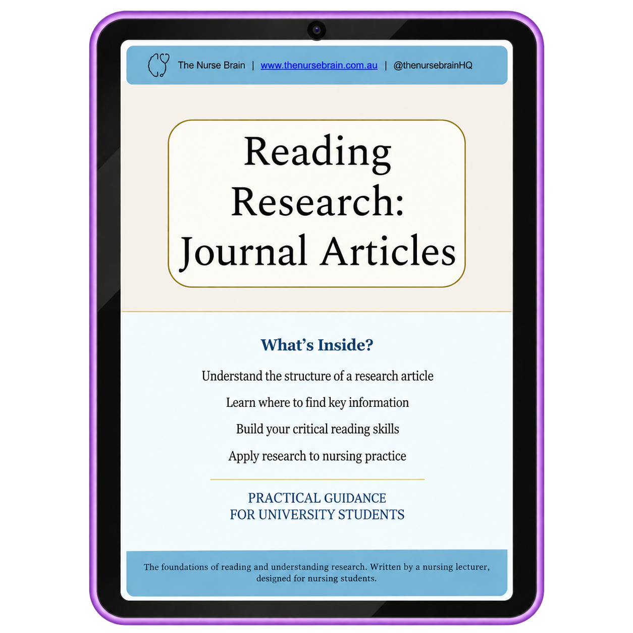Reading Research: Journal Articles