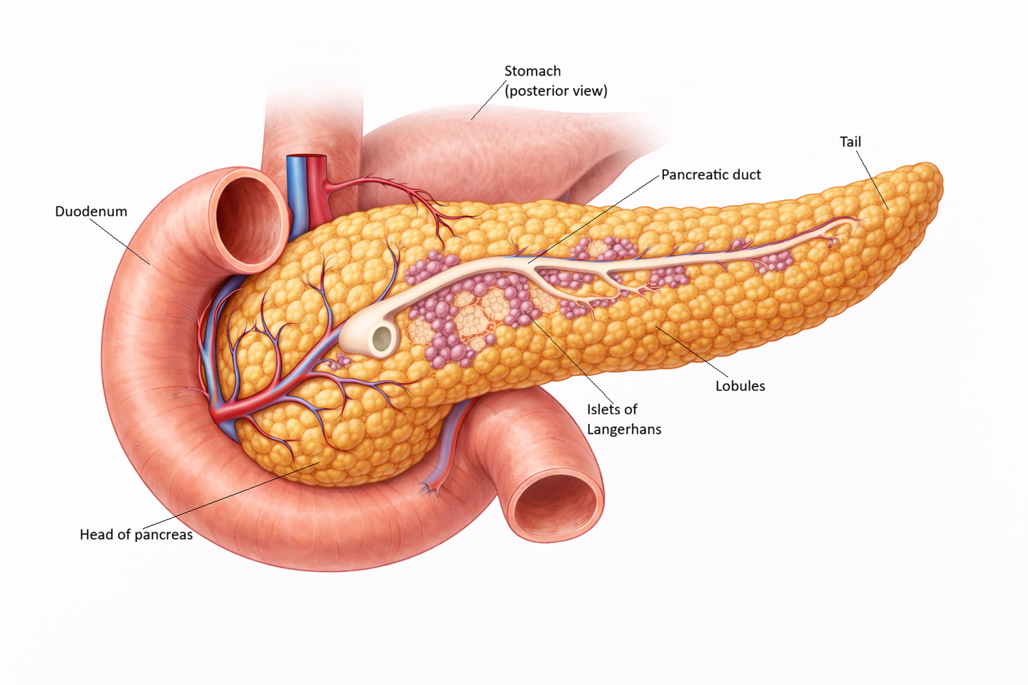 Islet Structure Endocrine Pancreas: Islet Structure, Cell Types and Microvascular ...