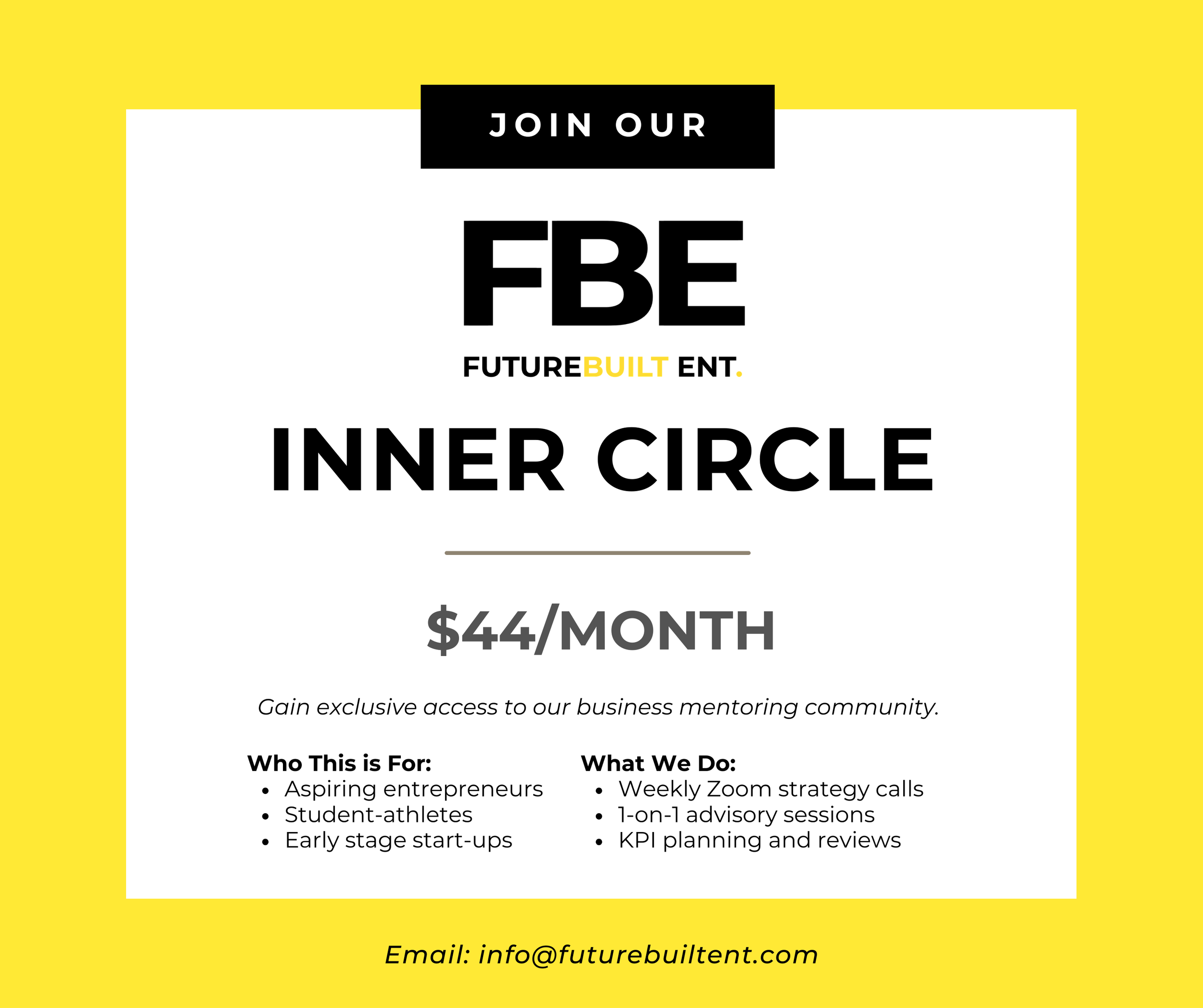 FutureBuilt ENT Inner Circle