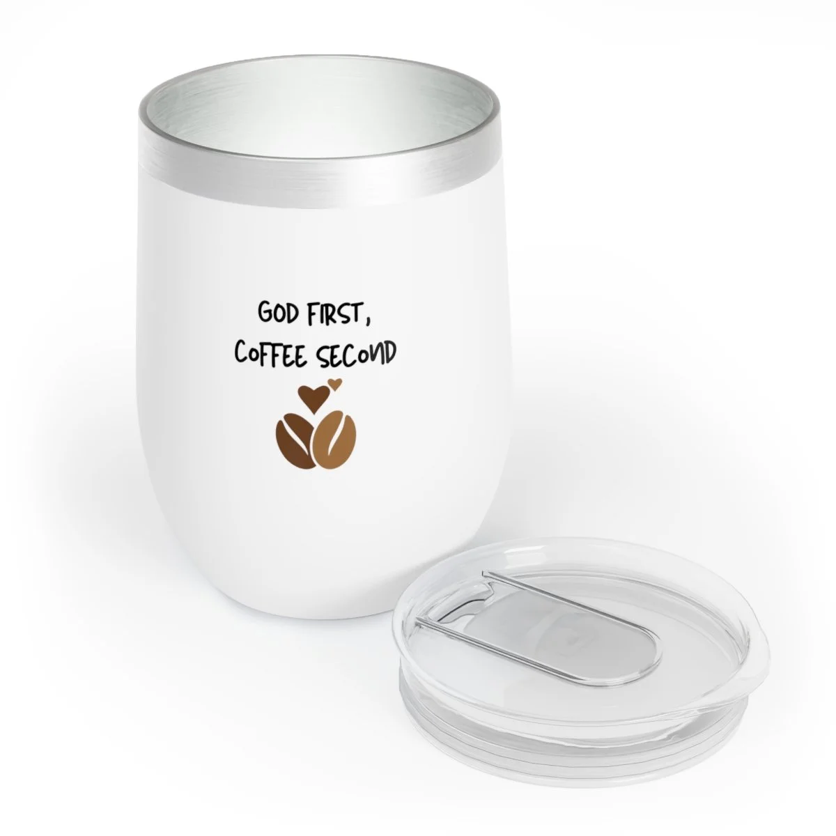 God First, Coffee Second  12oz Tumbler