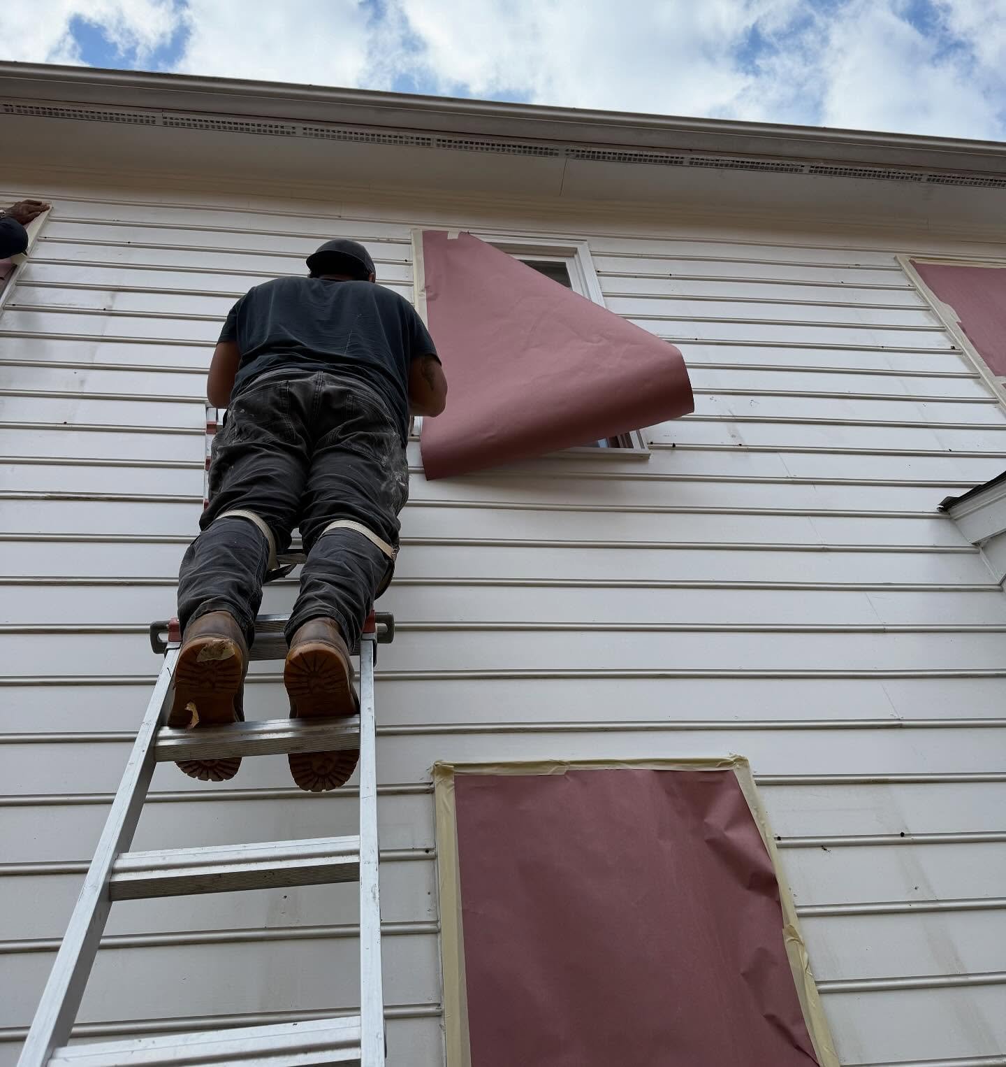 Today JC got hit with tools . I crushed his finger ( sorry bro ) but it was a good day loll