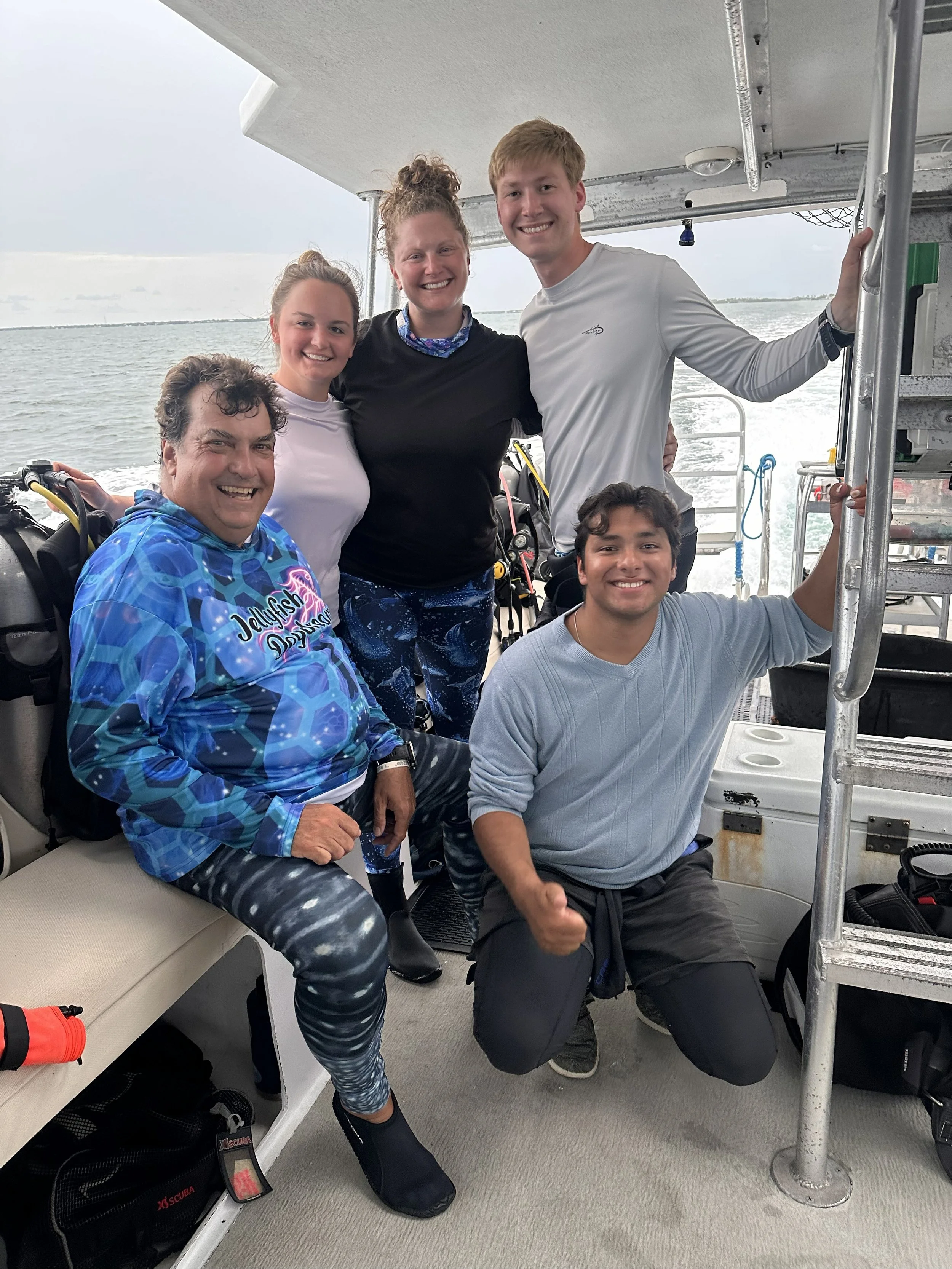 Fun dive in the Florida Keys with my Clemson research team